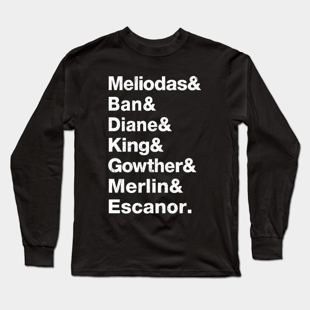 List of deadly sins Long Sleeve T-Shirt by The_Interceptor